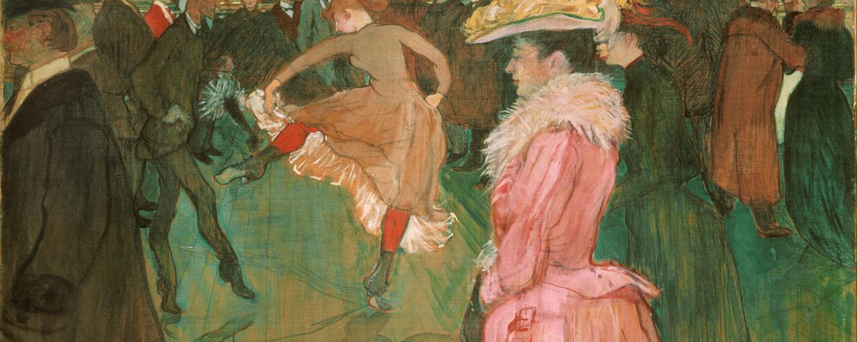 Henri de Toulouse-Lautrec - At the Moulin Rouge (Der Tanz)