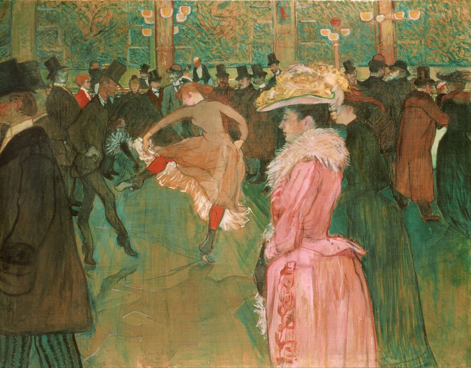 Henri de Toulouse-Lautrec - At the Moulin Rouge (Der Tanz)